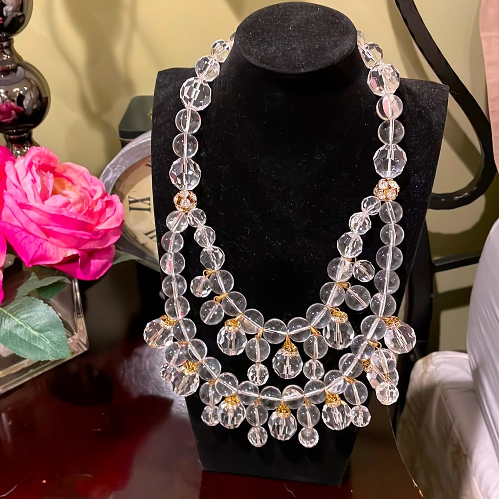 JCrew chandelier necklace